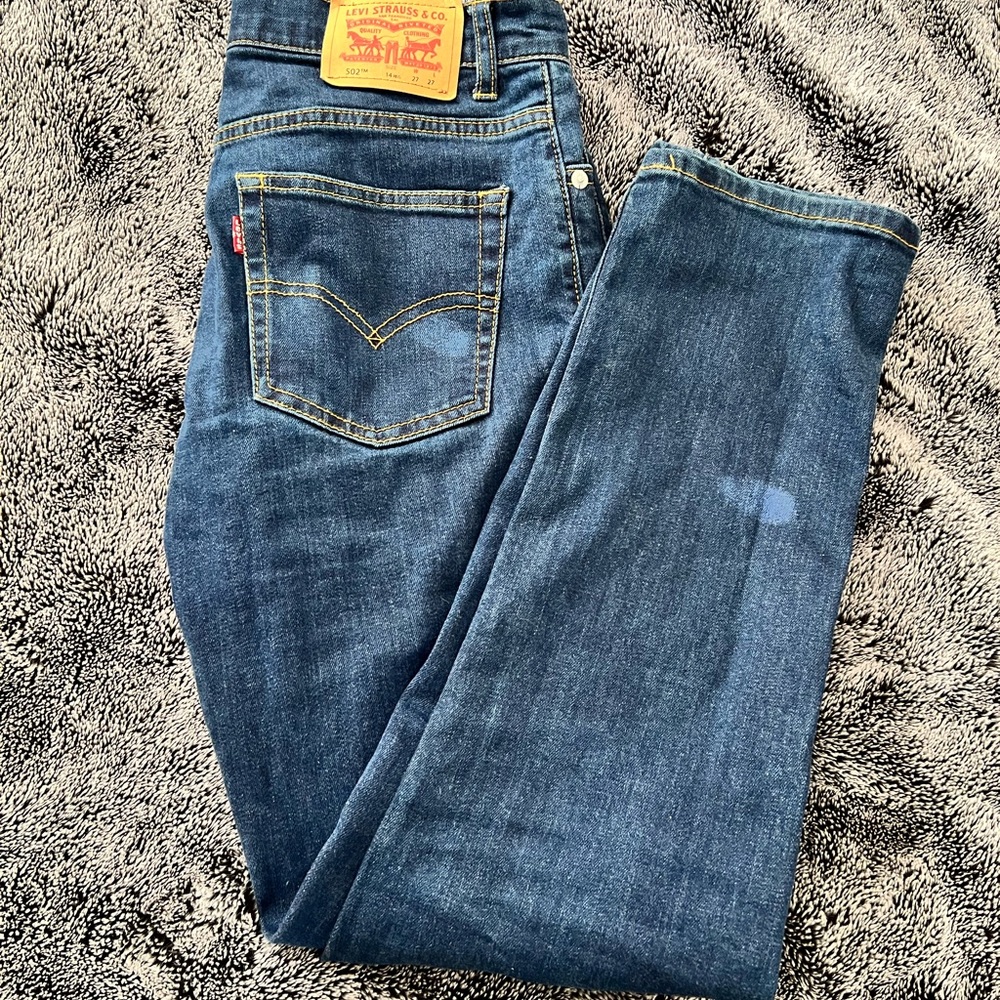 Boys 502 Regular Taper Levi Jeans